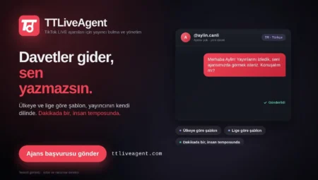 TT LIVE Agent | TikTok LIVE PK, Kampanya ve Creator Engagement Yönetimi